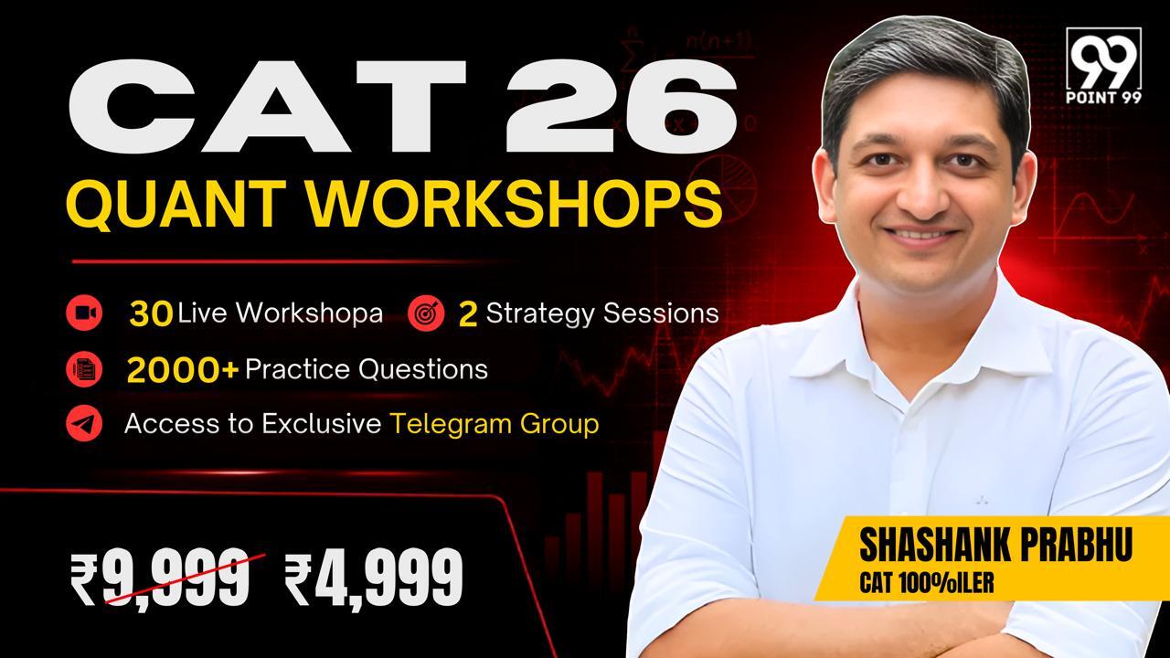 Fast-Paced Batch for CAT 2026 – Basic to Advance